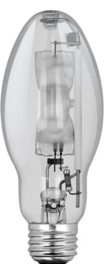 250 Watt Metal Halide Light Bulb Lamp MH250/T15/HOR/10K  Plusrite 2403 