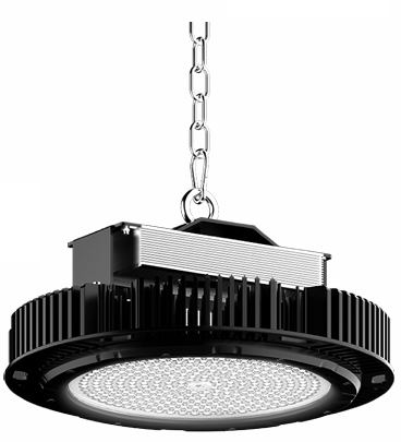 LED High-Output Round High Bay | 450W Industrial Lighting — Lumen Efficient Design